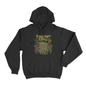 Frozen Soul Horror Beast Unisex Hoodie Black