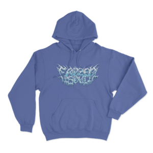 Frozen Soul Icy Logo Unisex Hoodie Blue