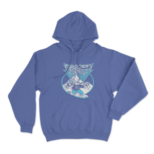 No Weak Shit Unisex Hoodie Blue