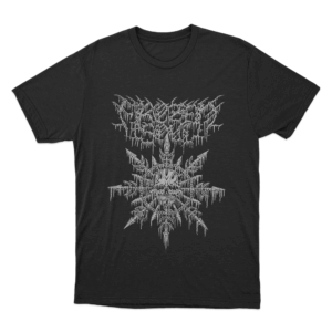 Snowflake Unisex T Shirt Black