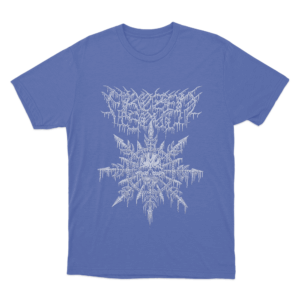 Snowflake Unisex T Shirt Blue